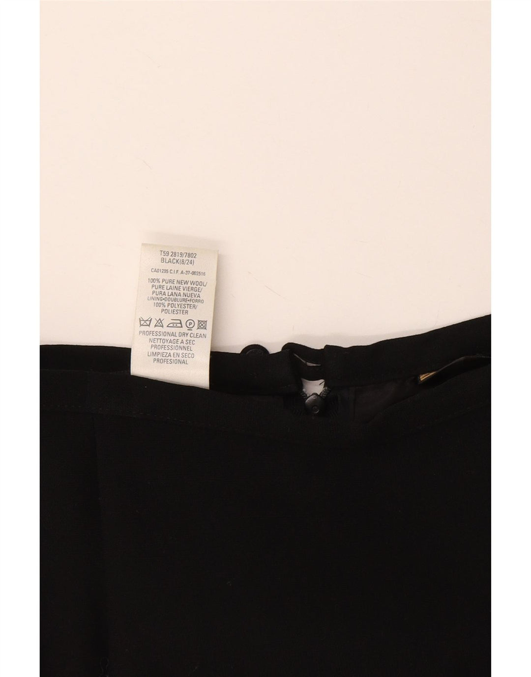 Gonna a tubino St. Michael da donna Marks & Spencer UK 8 piccola W26 nera
