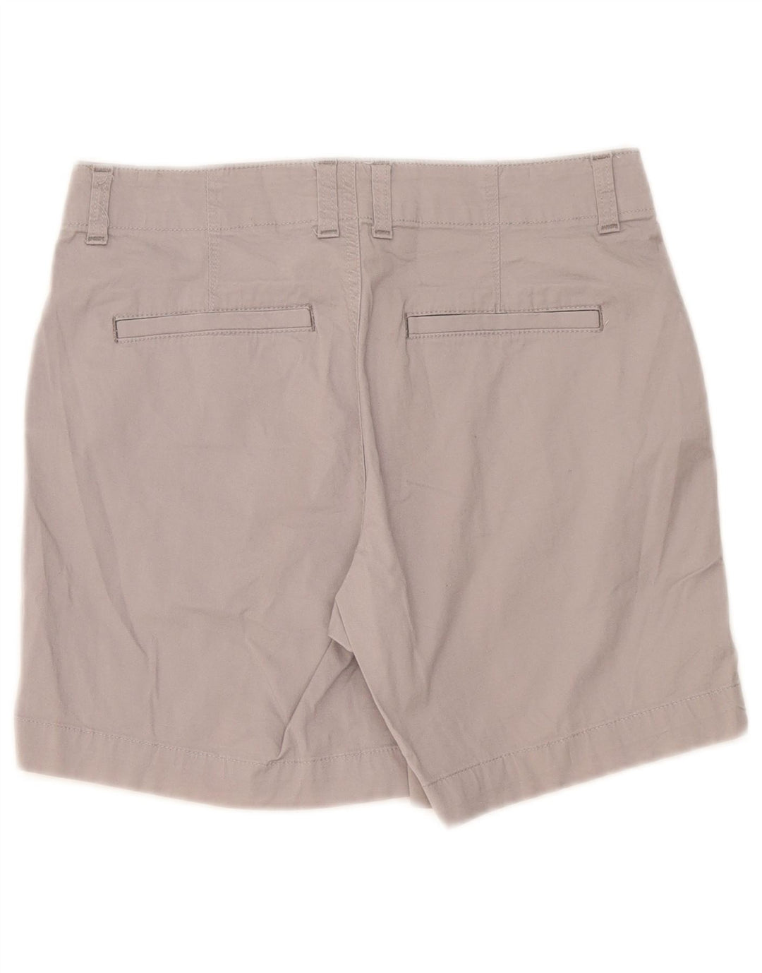 Pantaloncini chino da donna Lee US 6 medi W32 cotone grigio