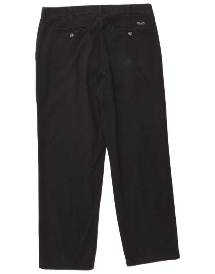 Pantaloni chino dritti da uomo LEE W34 L30 in cotone nero