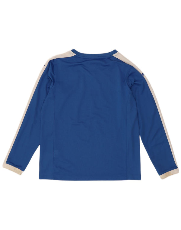 Maglia grafica Puma Bambino Italia a maniche lunghe 11-12 anni Blu Colourblock