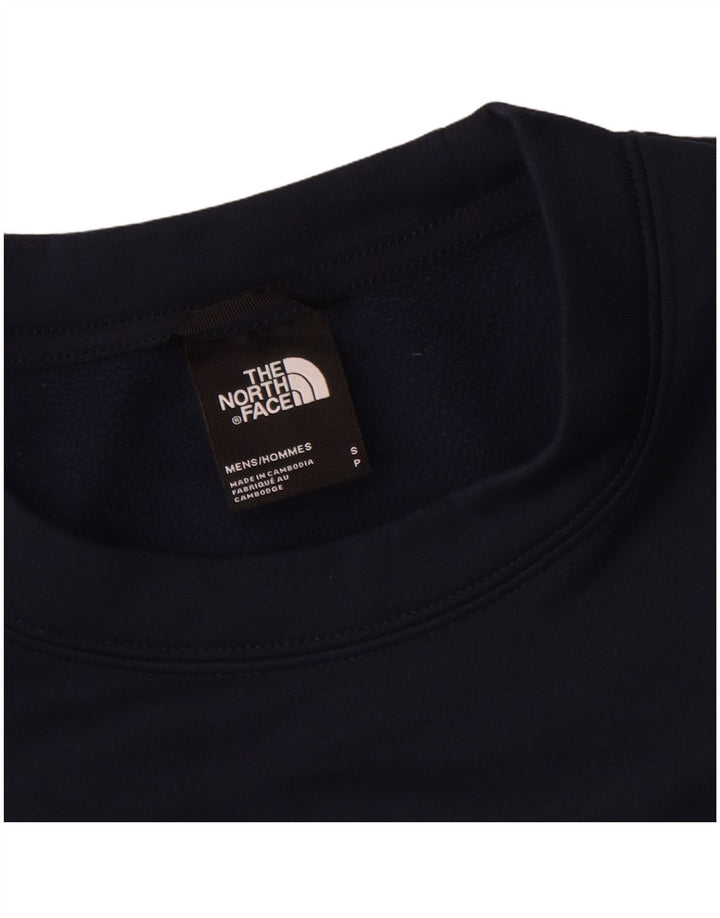 Felpa da uomo The North Face Maglione piccolo blu navy in poliestere