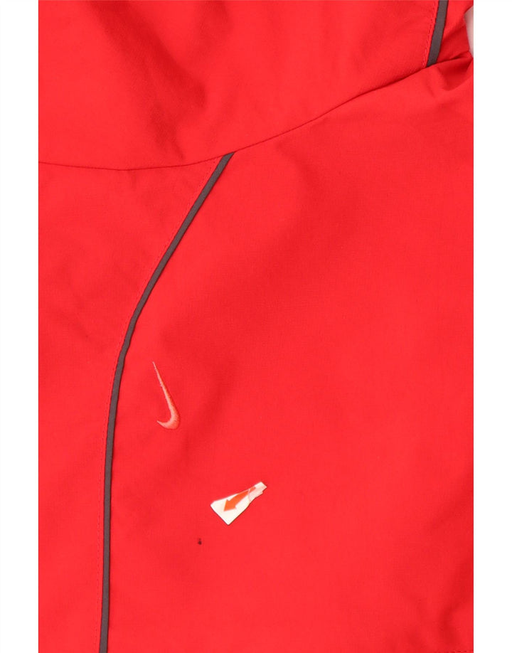 Giacca da tuta da donna NIKE UK 10/12 nylon rosso medio