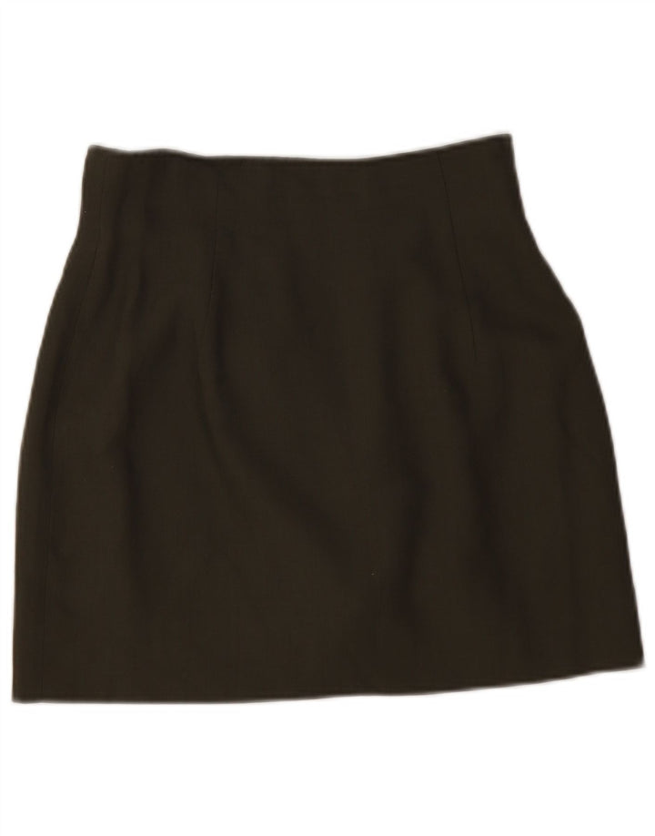 Gonna a portafoglio da donna Sisley W28 media viscosa kaki