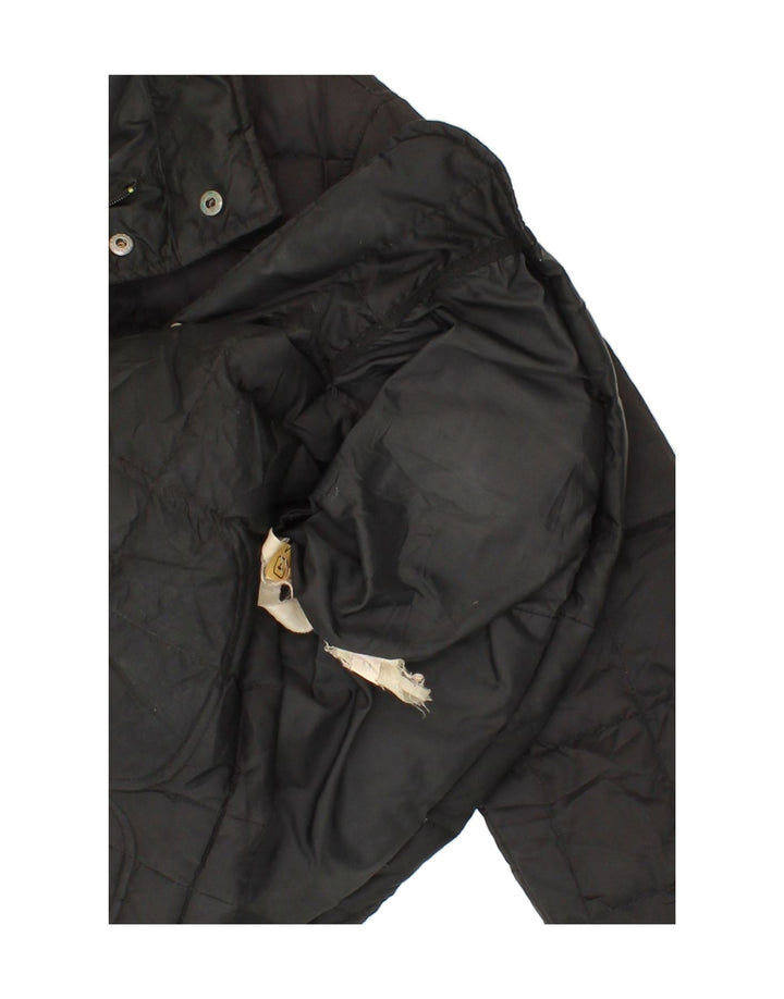 SERGIO TACCHINI Mens Padded Jacket UK 38 Medium Black Vintage Sergio Tacchini and Second-Hand Sergio Tacchini from Messina Hembry 