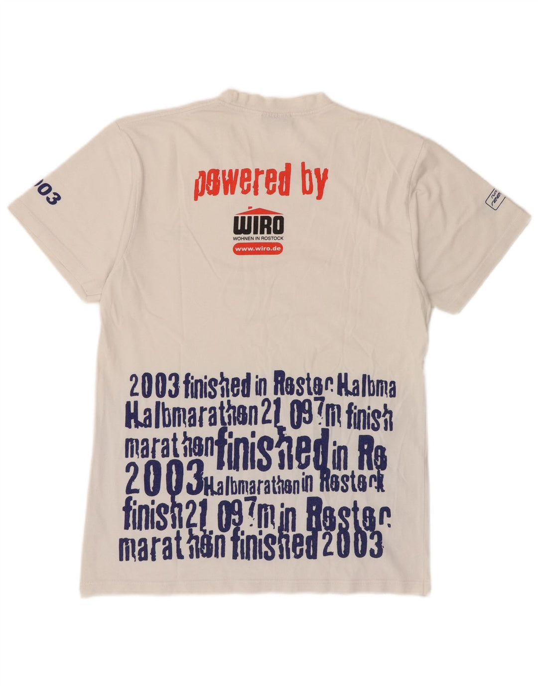 T-shirt grafica da uomo Reebok Top in cotone bianco medio