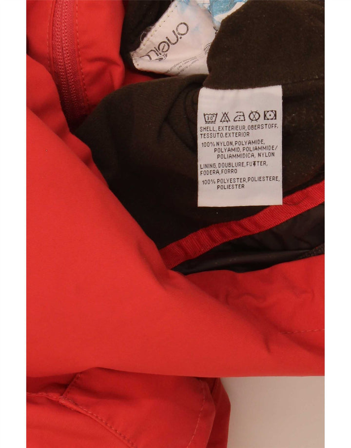 Giacca a vento da donna O'Neill UK 10 piccola in nylon rosso