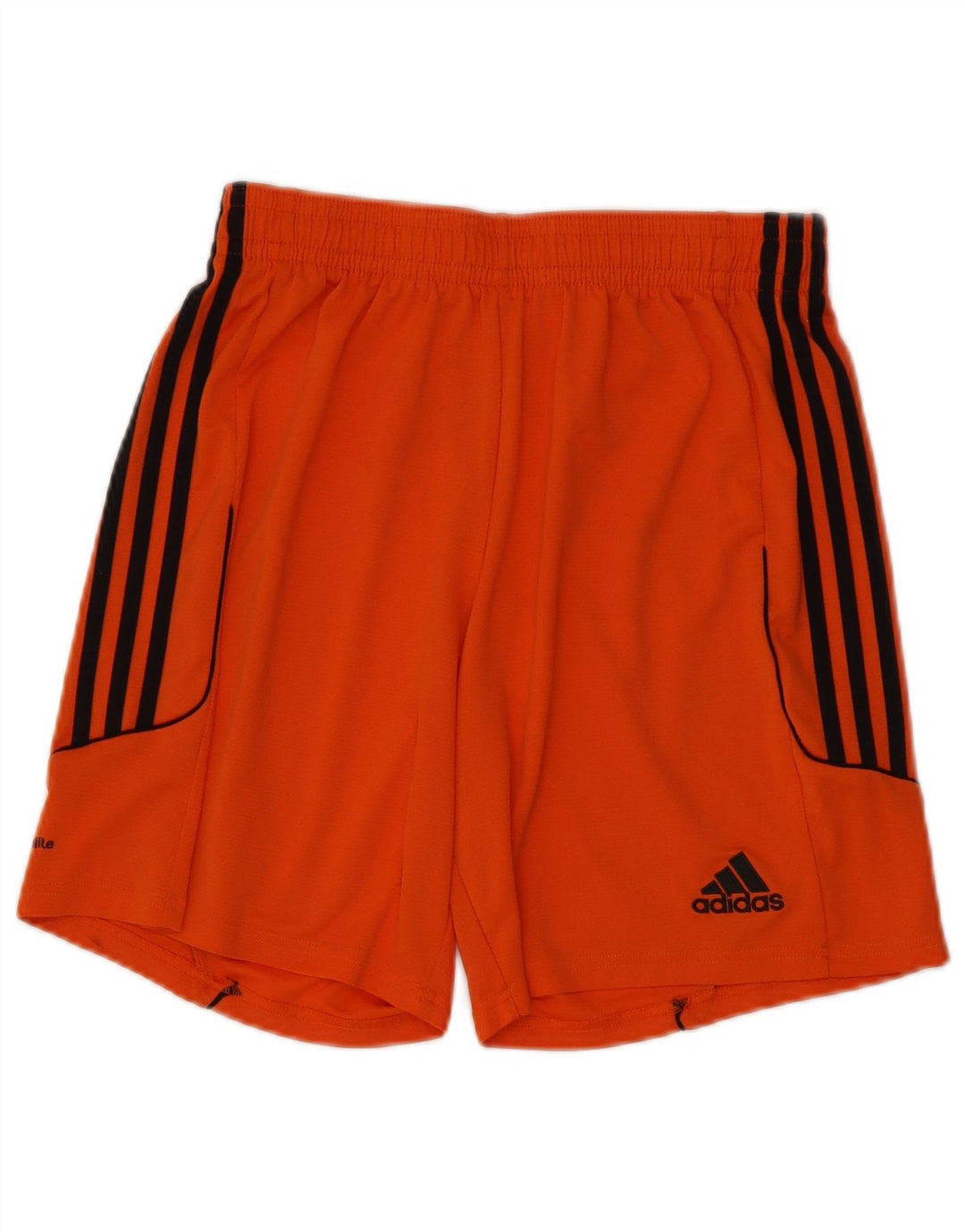 Pantaloncini sportivi ADIDAS Climalite da uomo, grandi, in poliestere arancione