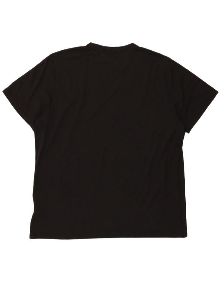 T-shirt grafica da uomo Puma Top XL poliestere nero