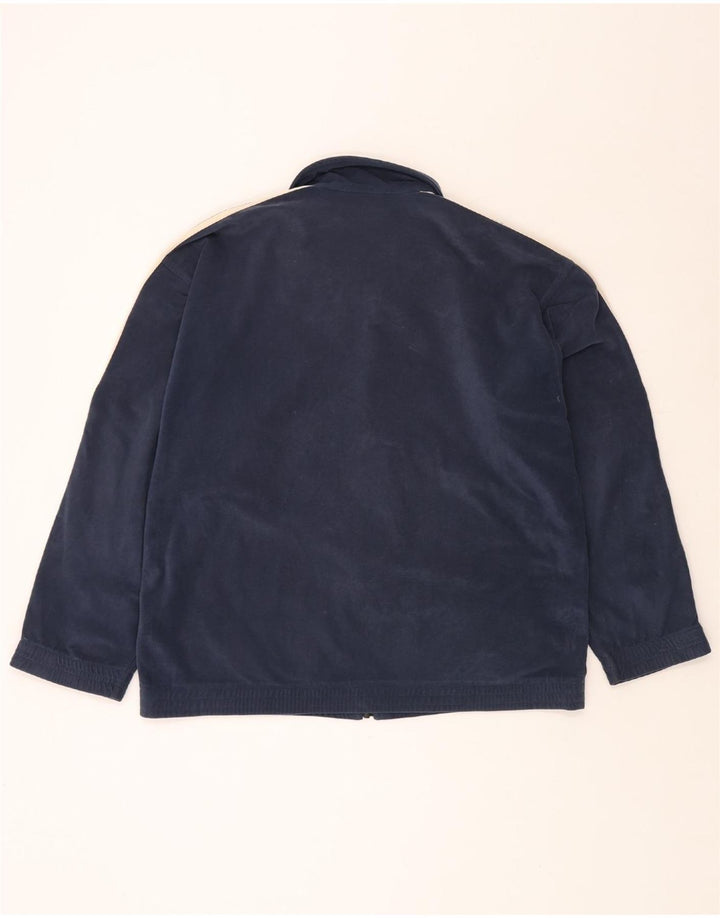 DIADORA Giacca da tuta grafica da uomo UK 44 XL Blu navy Colourblock