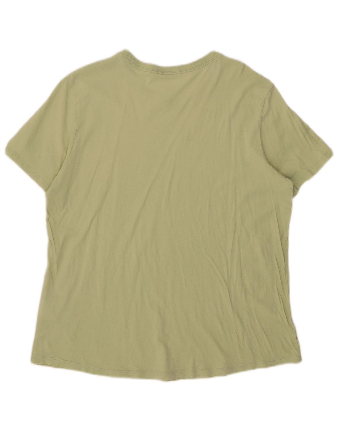 T-shirt grafica da uomo Nike Top grande in cotone verde