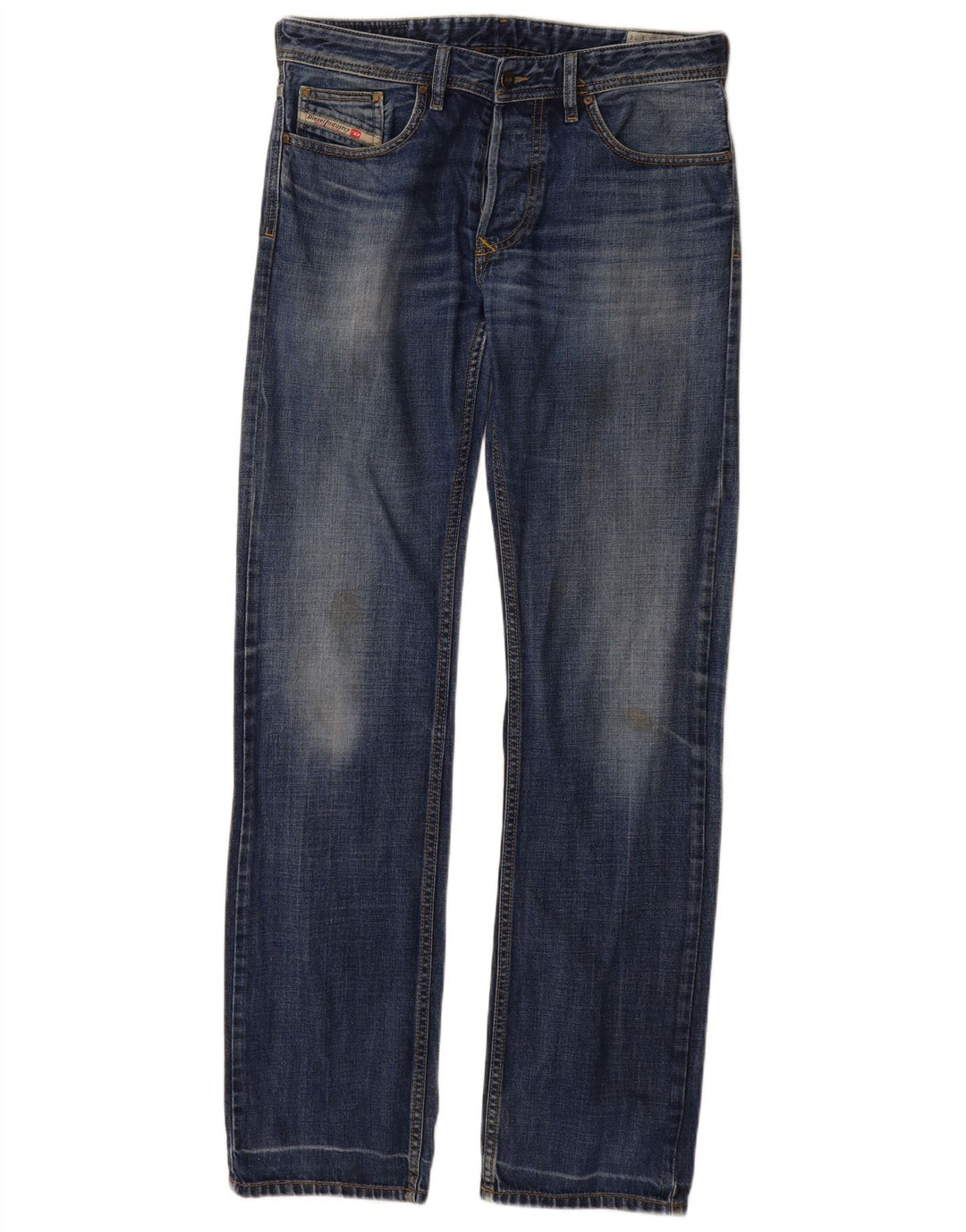 DIESEL Jeans dritti da uomo Larkee W31 L34 cotone blu