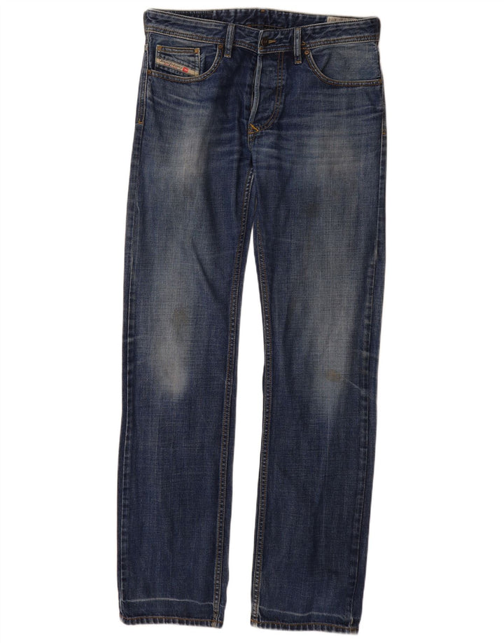 DIESEL Jeans dritti da uomo Larkee W31 L34 cotone blu
