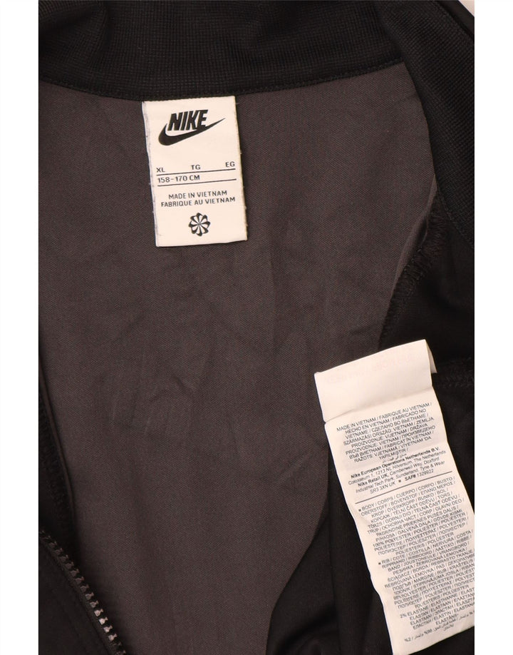 Giacca da ginnastica grafica da ragazzo Nike 13-14 anni XL Black Colourblock