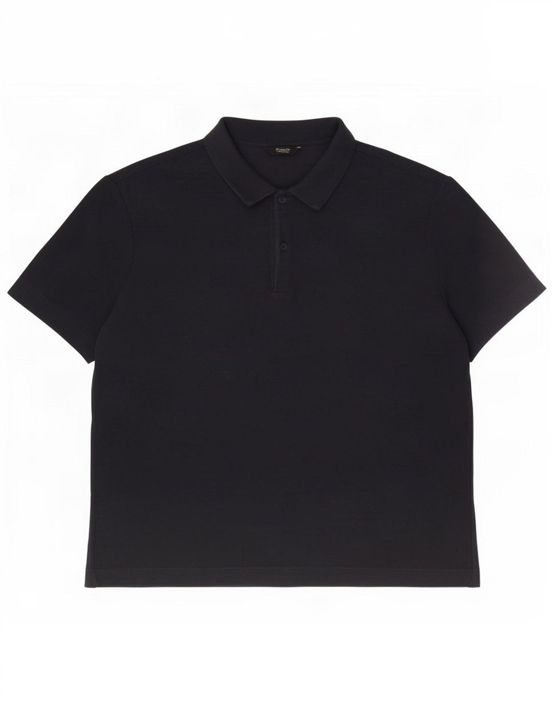 Polo da uomo Massimo Dutti XL in cotone blu navy