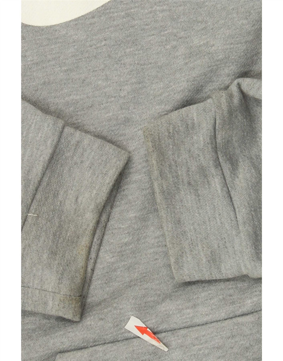 Felpa con cappuccio grafica Nike da uomo XL in poliestere chiazzato grigio