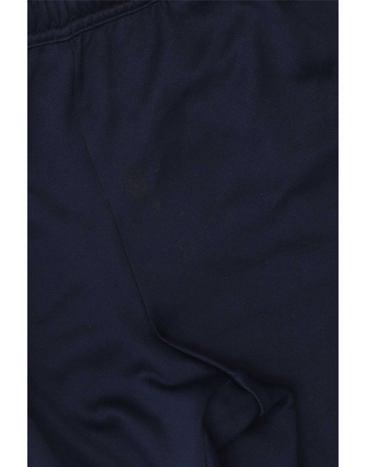 Pantaloni da tuta da uomo Adidas medi in poliestere blu navy