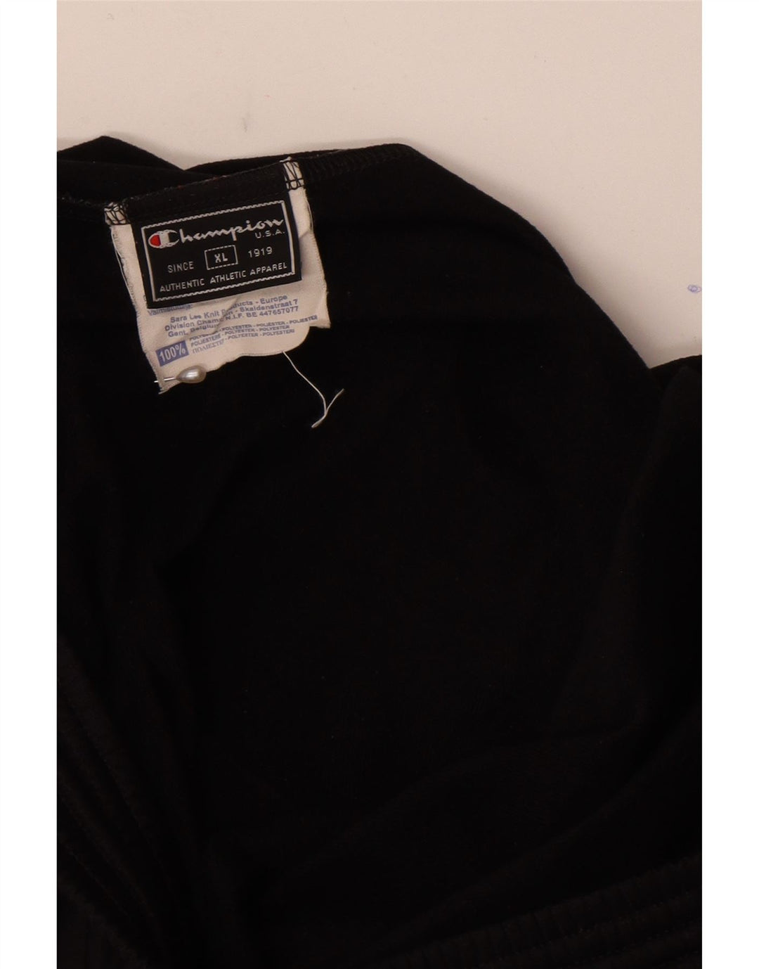 Pantaloni da tuta da uomo Champion Joggers XL Poliestere nero