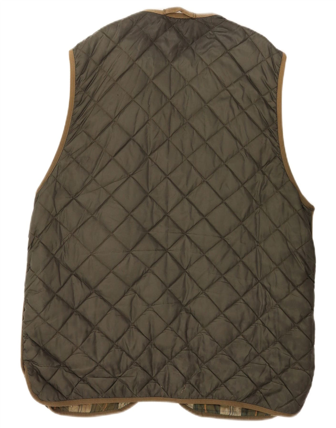 Gilet trapuntato da uomo Barbour UK 44 Large Khaki