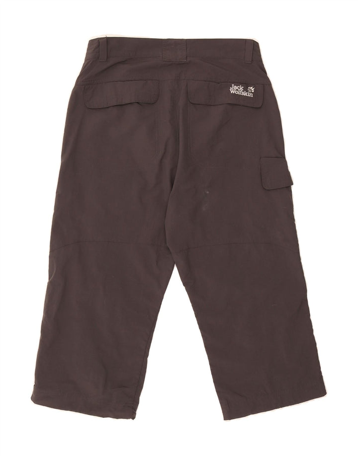 JACK WOLFSKIN Womens Regular Fit Cargo Capri Trousers W36 L19 Grey Vintage Jack Wolfskin and Second-Hand Jack Wolfskin from Messina Hembry 