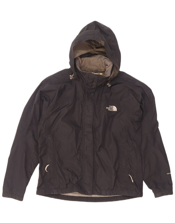 Giacca antipioggia oversize con cappuccio The North Face da donna Hyvent UK 10 piccola nera