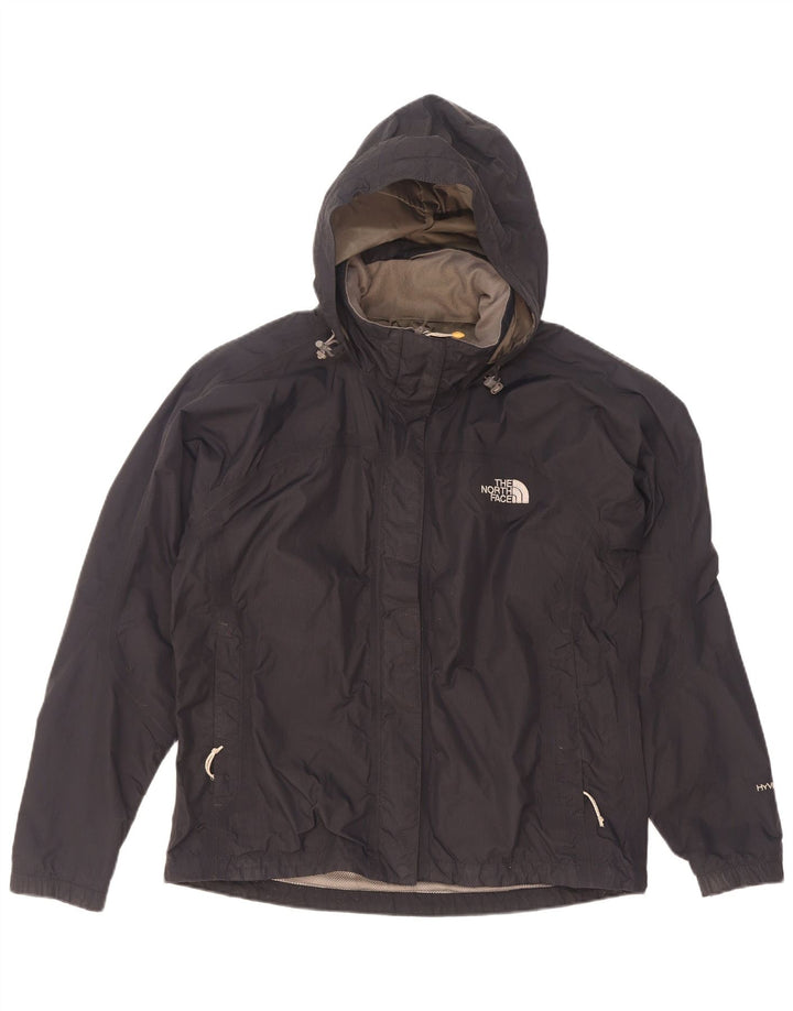 Giacca antipioggia oversize con cappuccio The North Face da donna Hyvent UK 10 piccola nera