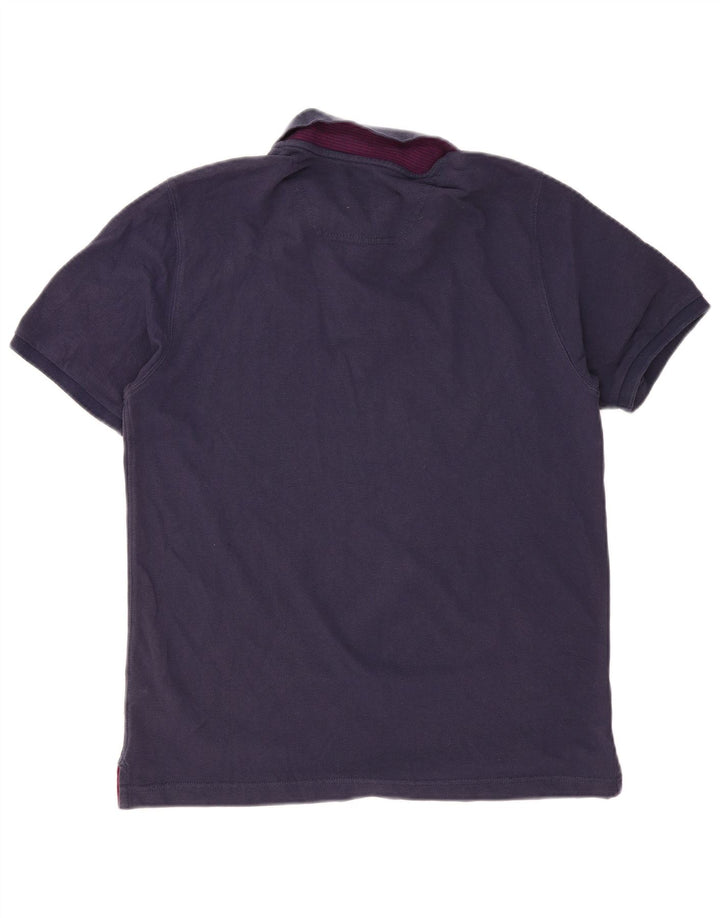 JOULES Polo da uomo vestibilità classica in cotone blu navy medio