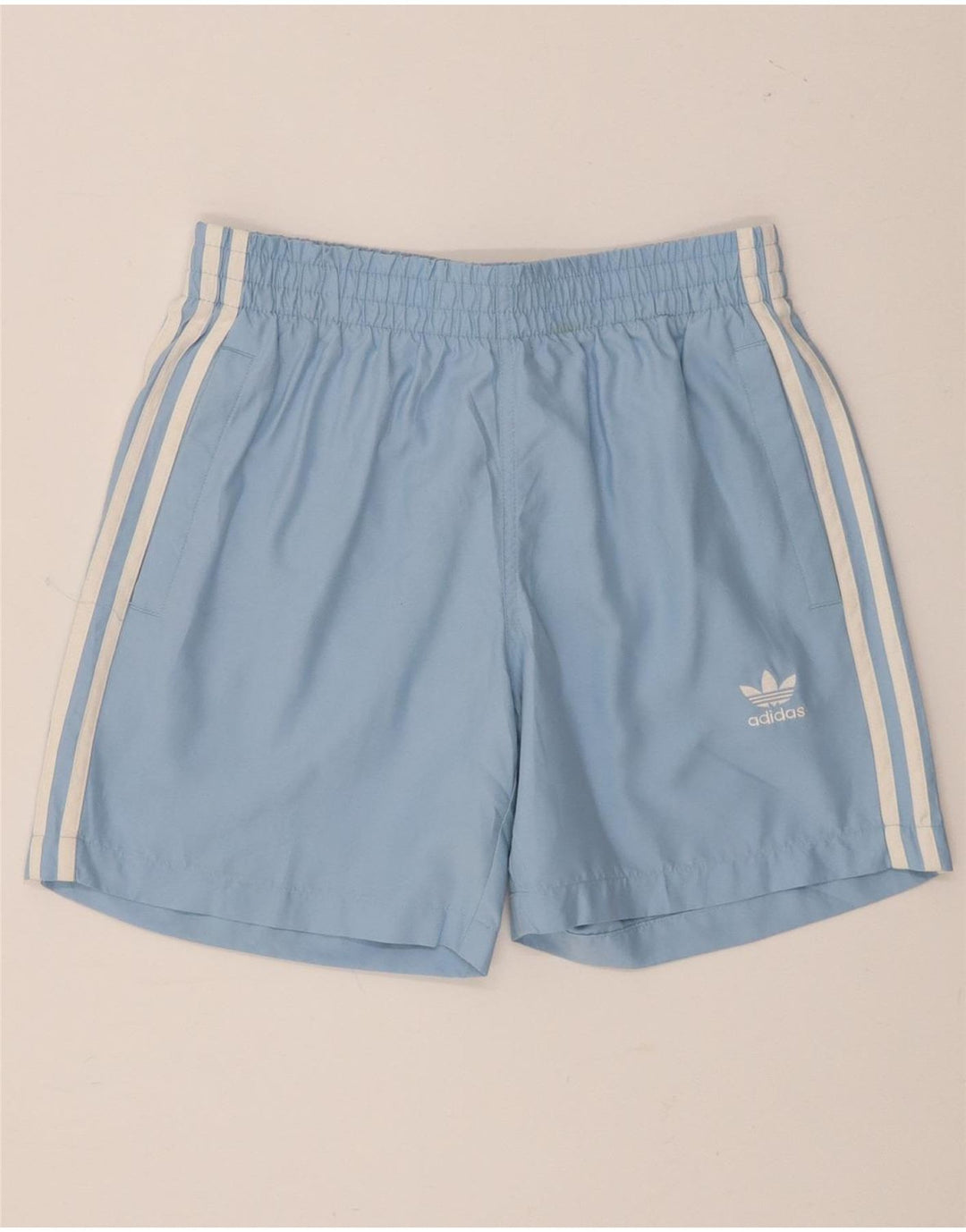 Pantaloncini da bagno da uomo Adidas piccoli blu in poliestere