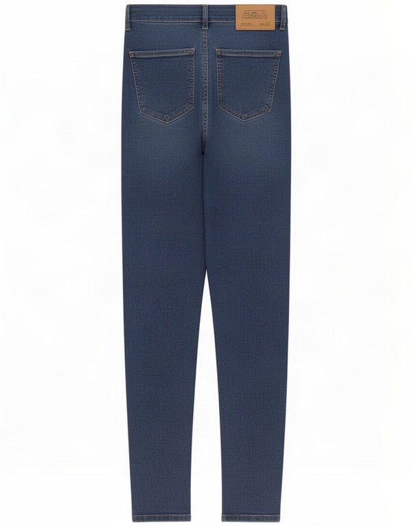 Topshop Womens Joni High Rise Skinny Jeans W30 L28 Blue Cotton