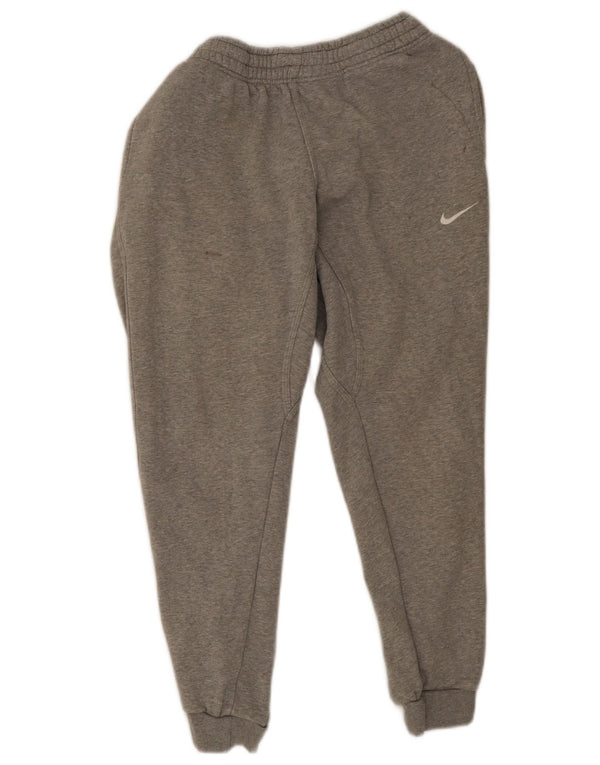 Pantaloni da tuta da donna Nike Joggers UK 12 Cotone chiazzato grigio medio