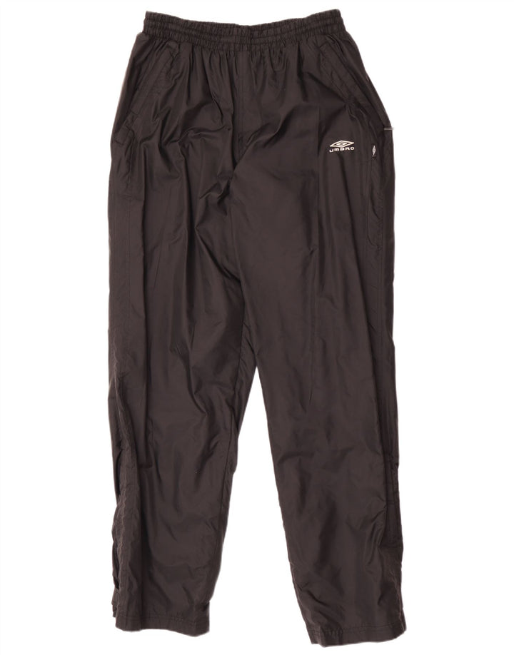 Pantaloni impermeabili da uomo Umbro Large in nylon nero