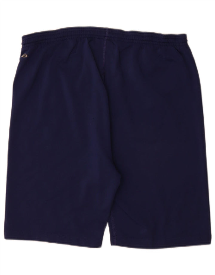 Pantaloncini sportivi da uomo Adidas 2XL poliestere blu navy