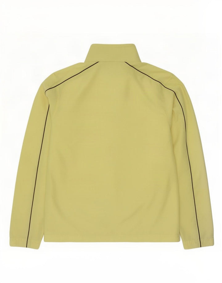 Giacca da tuta da donna Reebok UK 10 Small Giallo Cotone