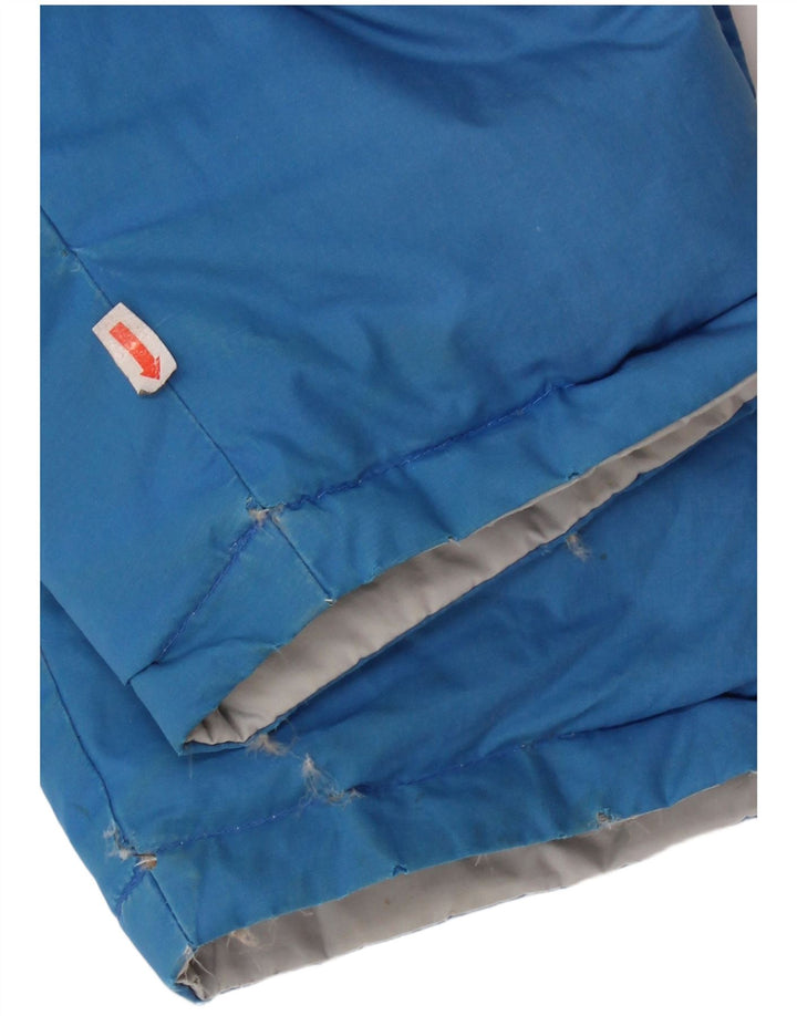 Giacca imbottita reversibile con cappuccio da uomo Diadora UK 40 Large Blu Poliestere