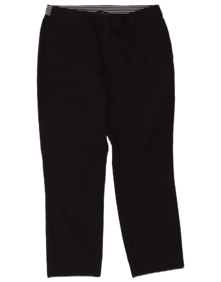 Pantaloni corti dritti da donna Zara medi W28 L23 neri