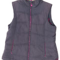 Gilet imbottito da donna Weird Fish UK 14 grande poliestere blu navy