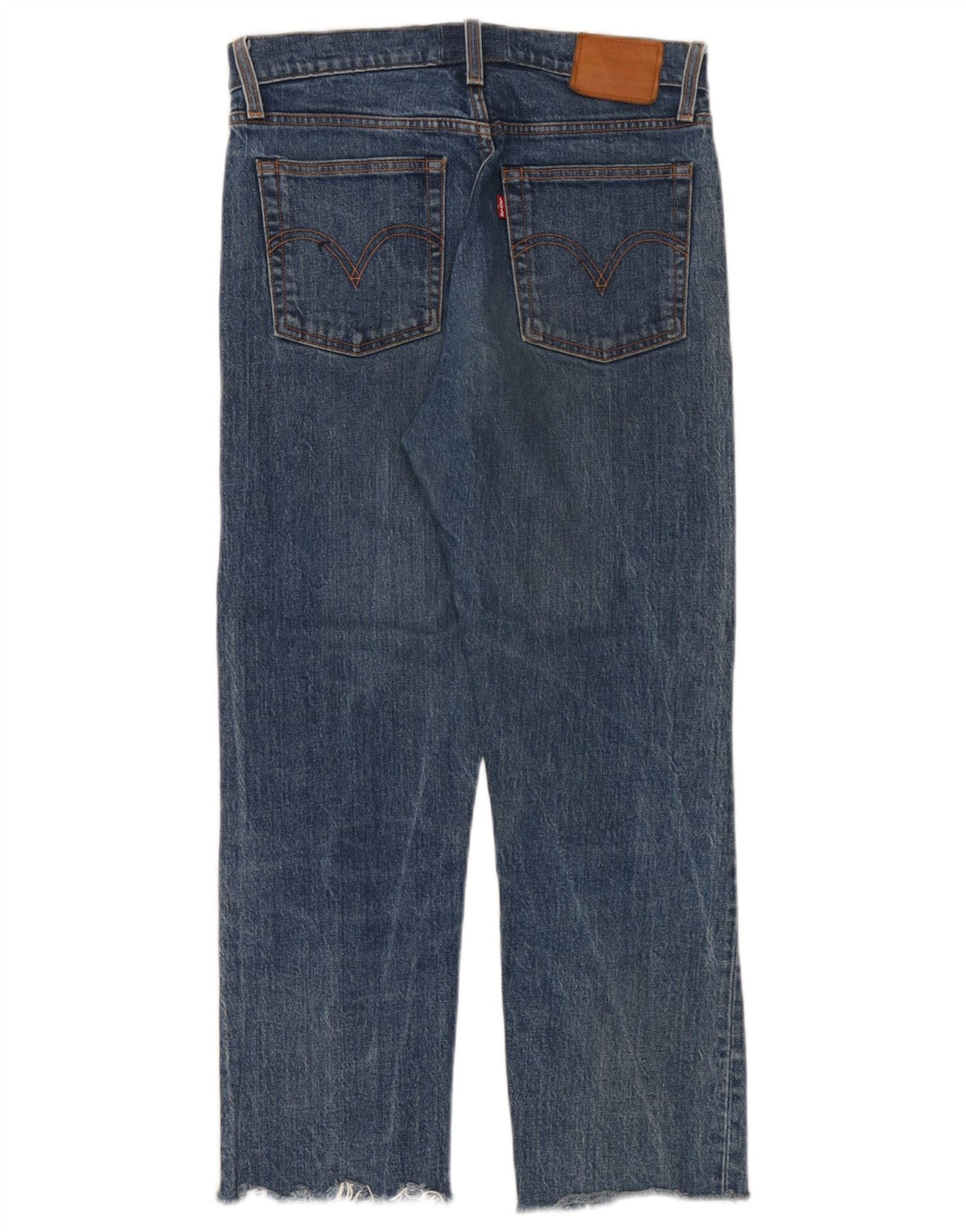 Jeans dritti da donna Levi's W27 L28 cotone blu
