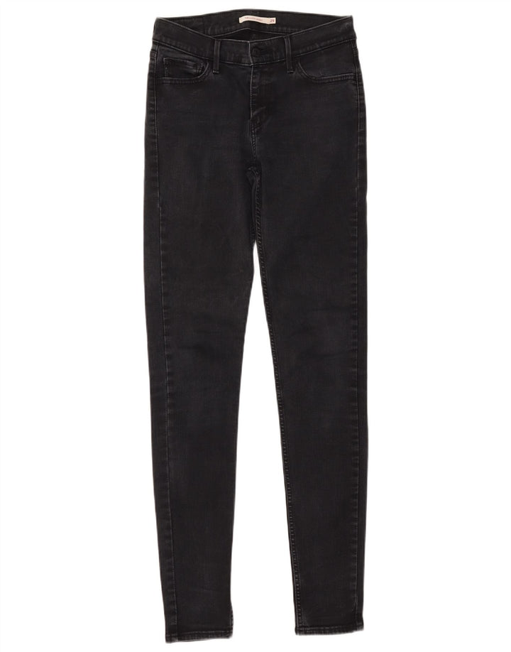 Jeans Levi's da donna 710 super skinny W29 L32 cotone nero
