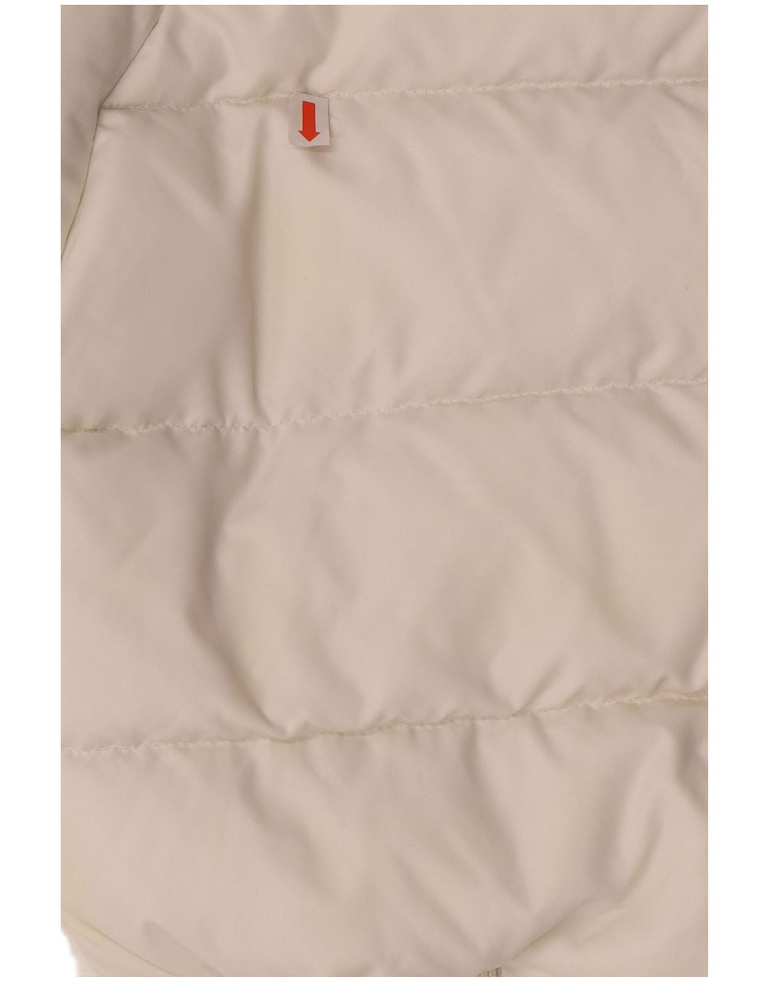 MONCLER Piumino Bambina con Cappuccio 5-6 Anni Nylon Bianco