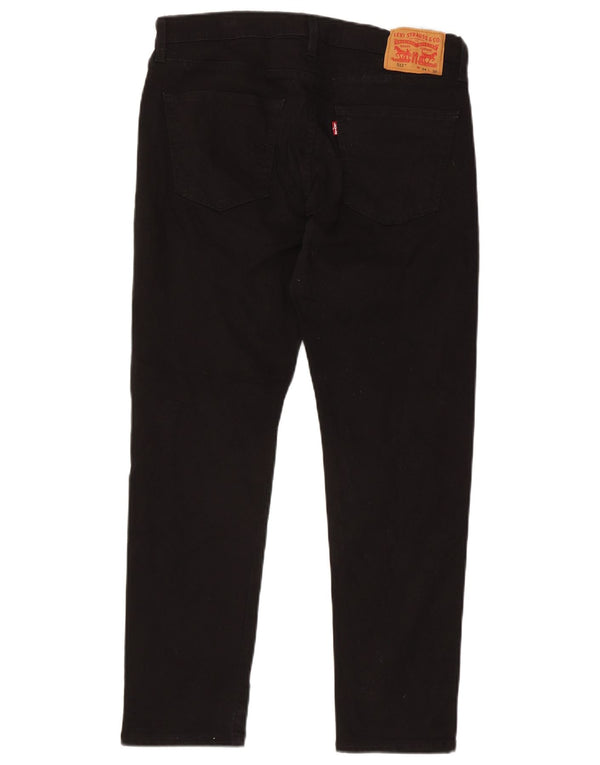 Jeans Levi's da uomo 512 slim affusolati W34 L30 cotone nero