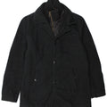 JACK & JONES Mens Windbreaker Coat UK 40 Large Black