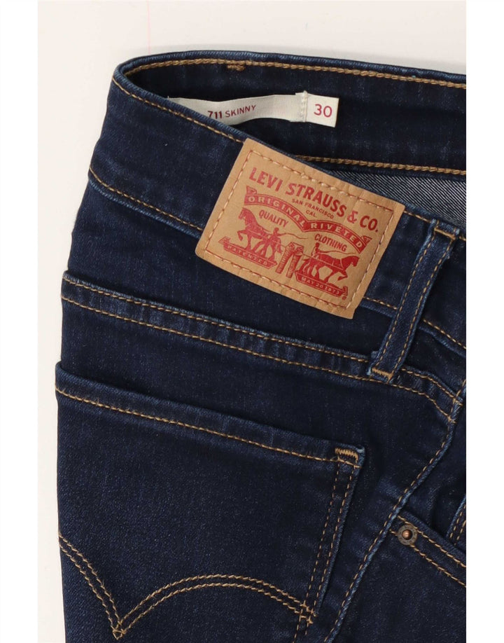Jeans skinny Levi's 711 da donna W30 L30 Blu navy