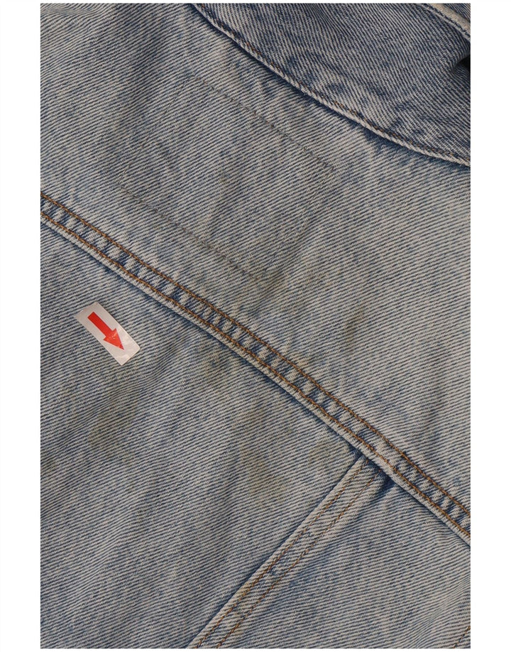 Giacca di jeans da donna LEVI'S UK 10 piccola in cotone blu