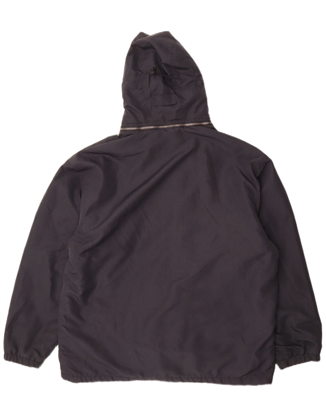 Giacca reversibile con cappuccio da uomo Kappa UK 40 Large blu navy in poliestere