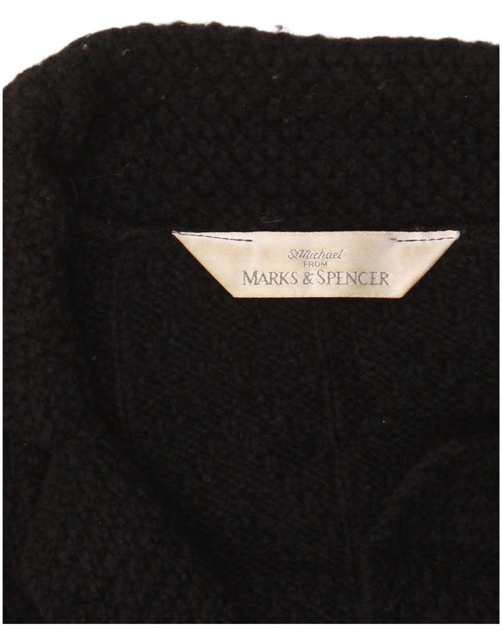 Maglione cardigan St. Michael da donna Marks & Spencer UK 16 grande nero