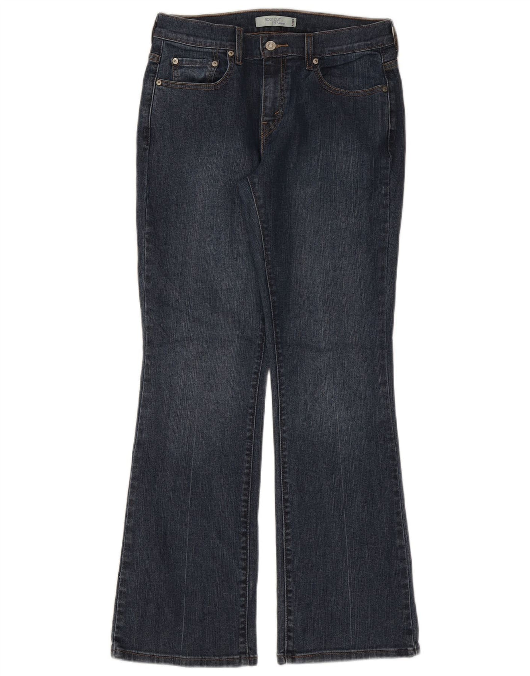 Jeans Levi's 515 Bootcut da donna US 8 medio W30 L31 cotone blu navy