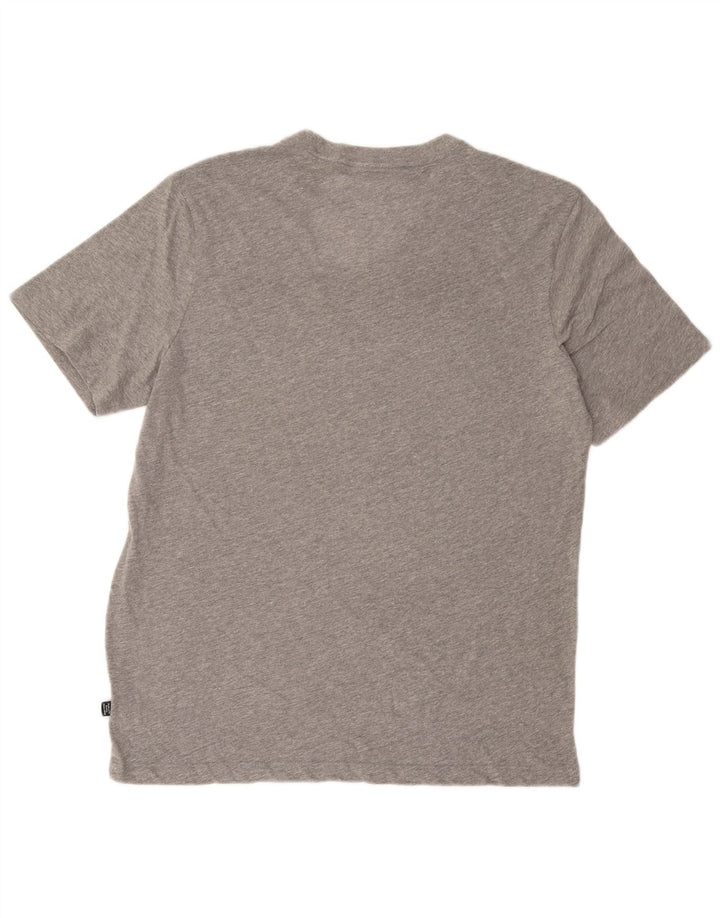 T-shirt grafica PUMA da uomo grande grigia