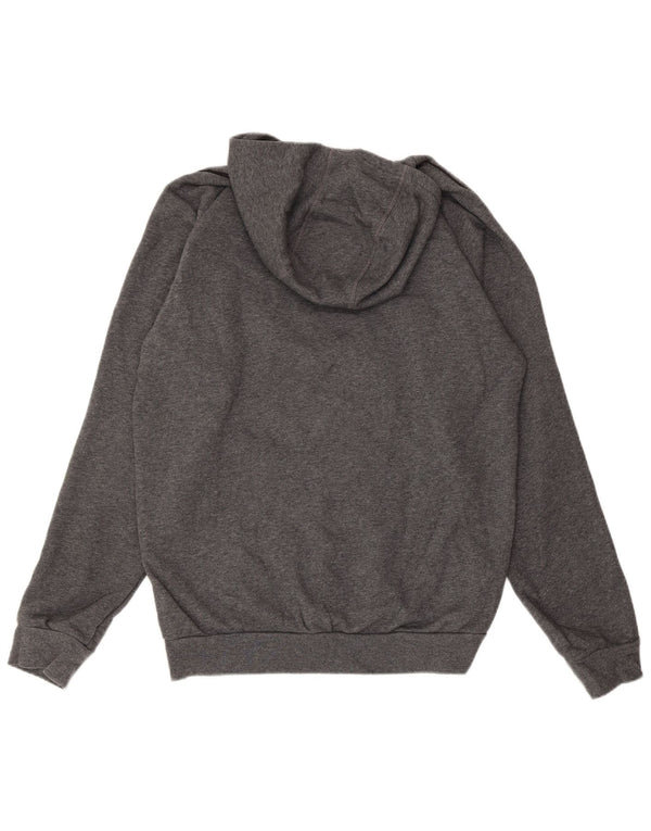 Maglione con cappuccio da uomo ADIDAS grigio medio