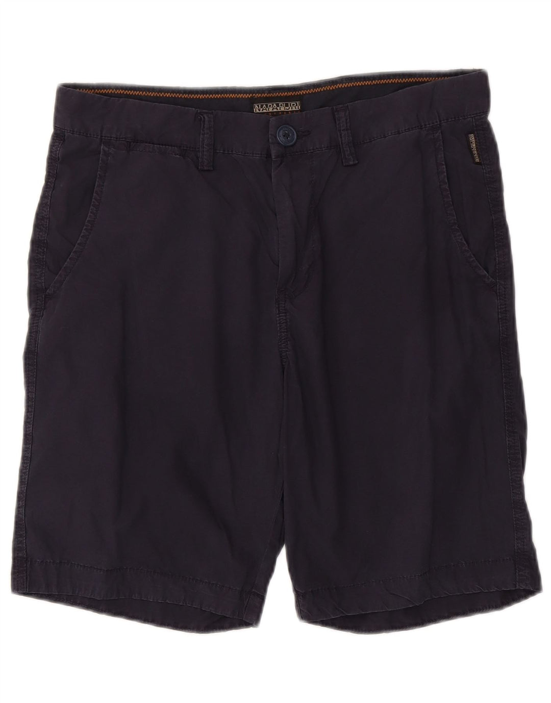 Pantaloncini chino da uomo Napapijri W31 cotone blu navy medio
