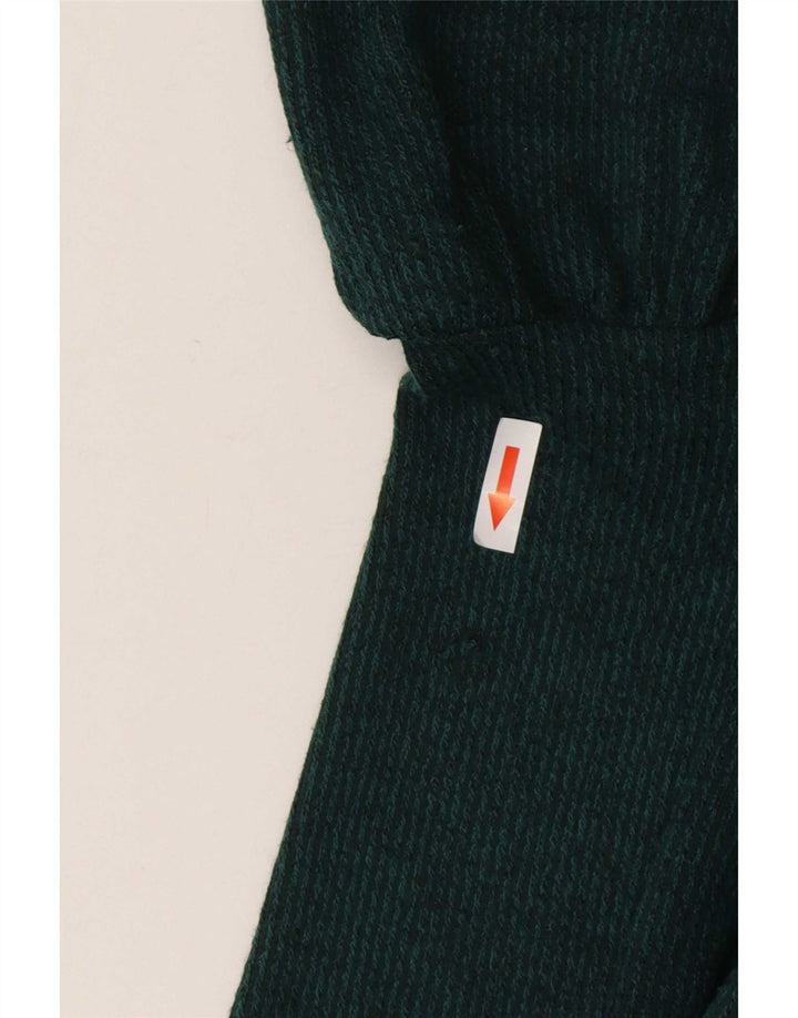 Top Zara da donna a maniche lunghe UK 16 grande verde