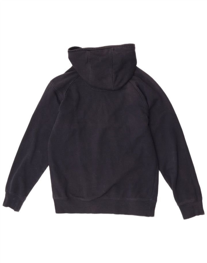 Maglione con cappuccio da uomo Jack & Jones medio in cotone blu navy